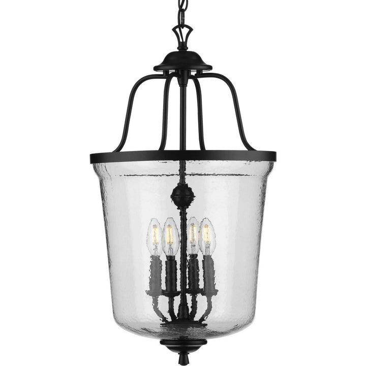 Progress Canada - P500207-031 - Four Light Foyer Pendant - Bowman - Black