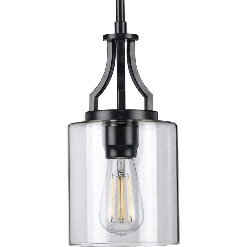 Progress Canada - P500208-031 - One Light Mini Pendant - Lassiter - Black