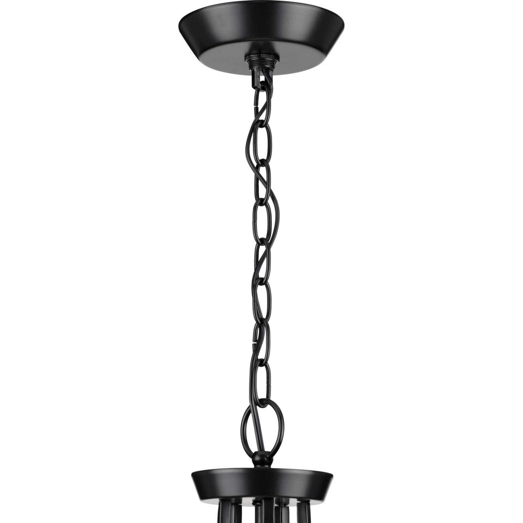 Progress Canada - P500209-031 - Three Light Foyer Pendant - Lassiter - Black