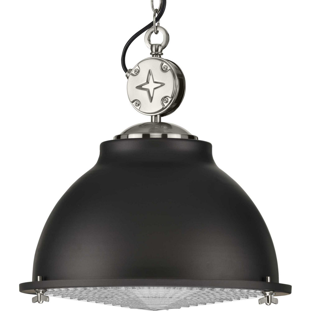 Progress Canada - P500212-143 - One Light Pendant - Medal - Graphite
