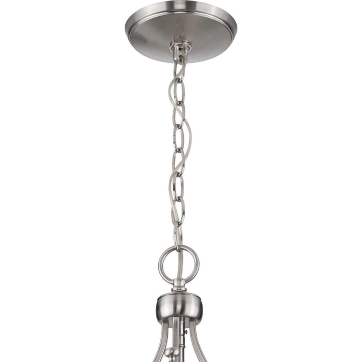 Progress Canada - P500213-009 - Three Light Foyer Pendant - Parkhurst - Brushed Nickel