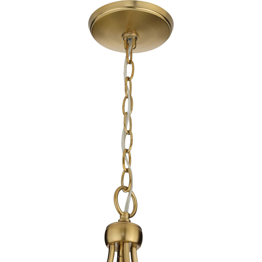 Progress Canada - P500213-109 - Three Light Foyer Pendant - Parkhurst - Brushed Bronze