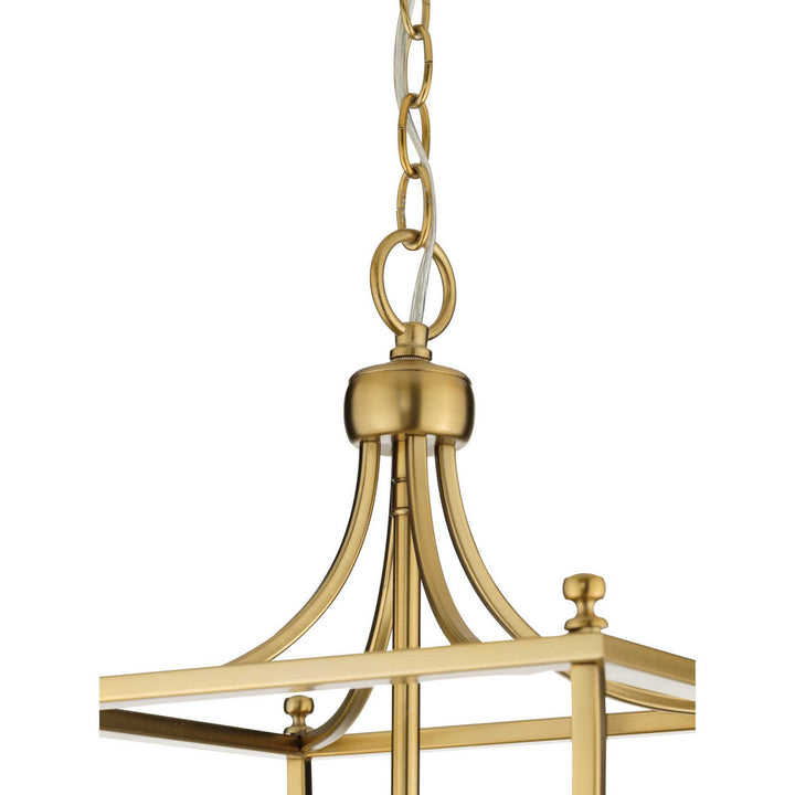 Progress Canada - P500213-109 - Three Light Foyer Pendant - Parkhurst - Brushed Bronze
