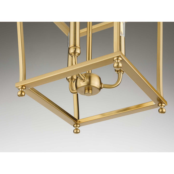 Progress Canada - P500213-109 - Three Light Foyer Pendant - Parkhurst - Brushed Bronze