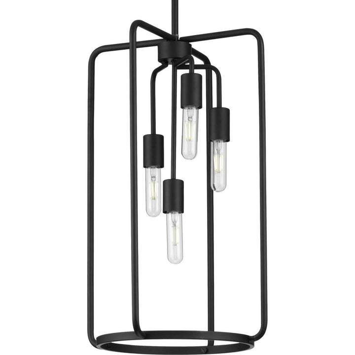 Progress Canada - P500224-031 - Four Light Pendant - Bonn - Black