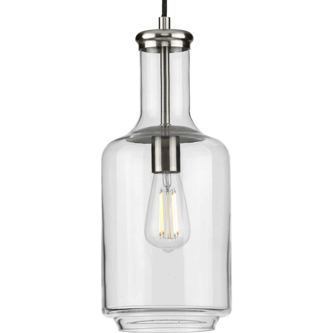 Progress Canada - P500229-009 - One Light Pendant - Latrobe - Brushed Nickel