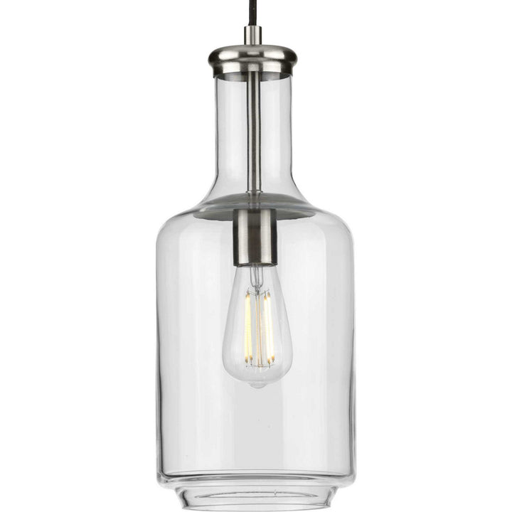 Progress Canada - P500229-009 - One Light Pendant - Latrobe - Brushed Nickel