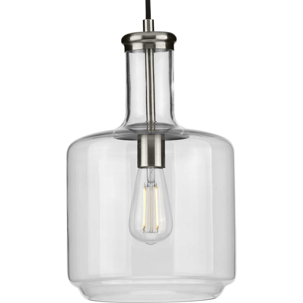 Progress Canada - P500230-009 - One Light Pendant - Latrobe - Brushed Nickel