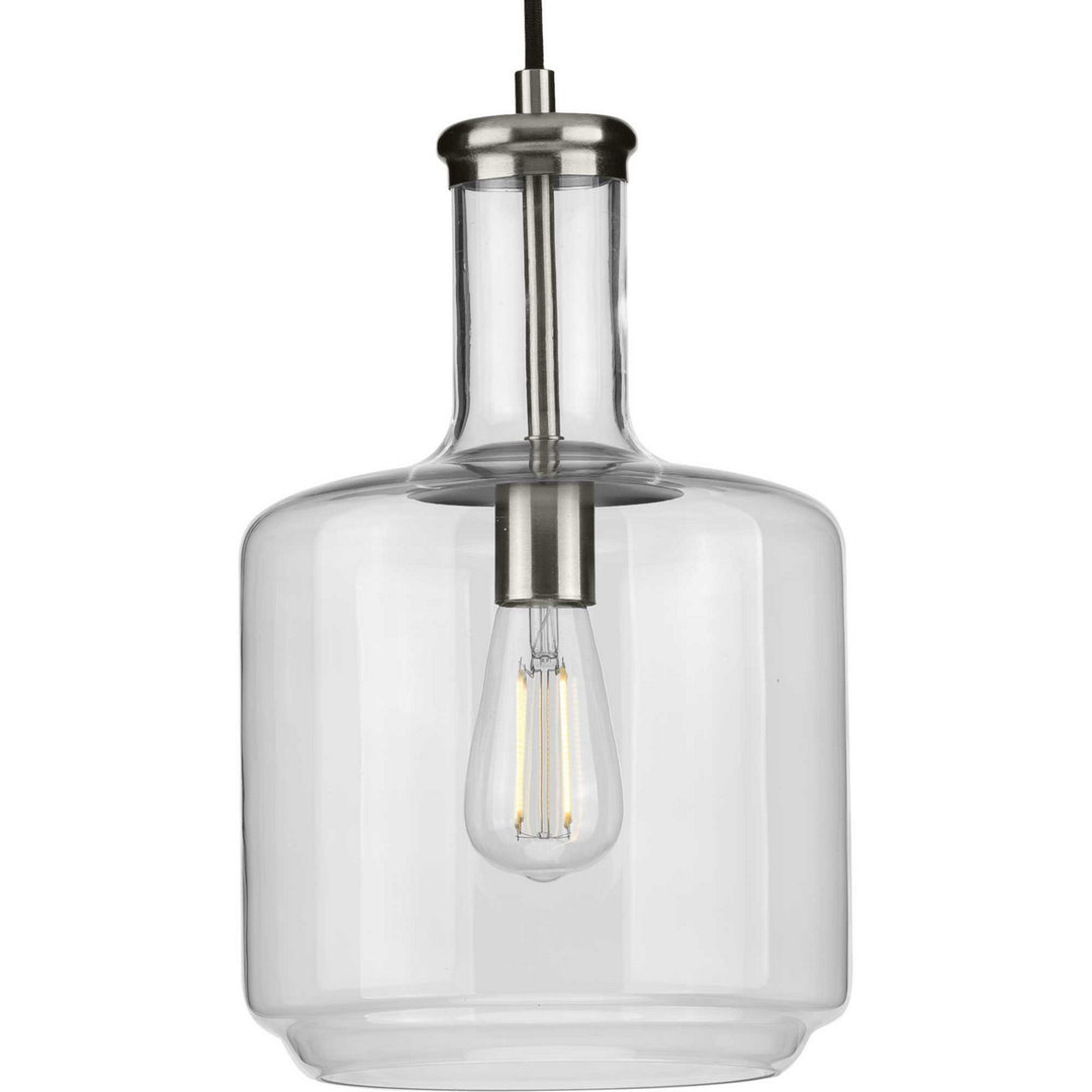 Progress Canada - P500230-009 - One Light Pendant - Latrobe - Brushed Nickel