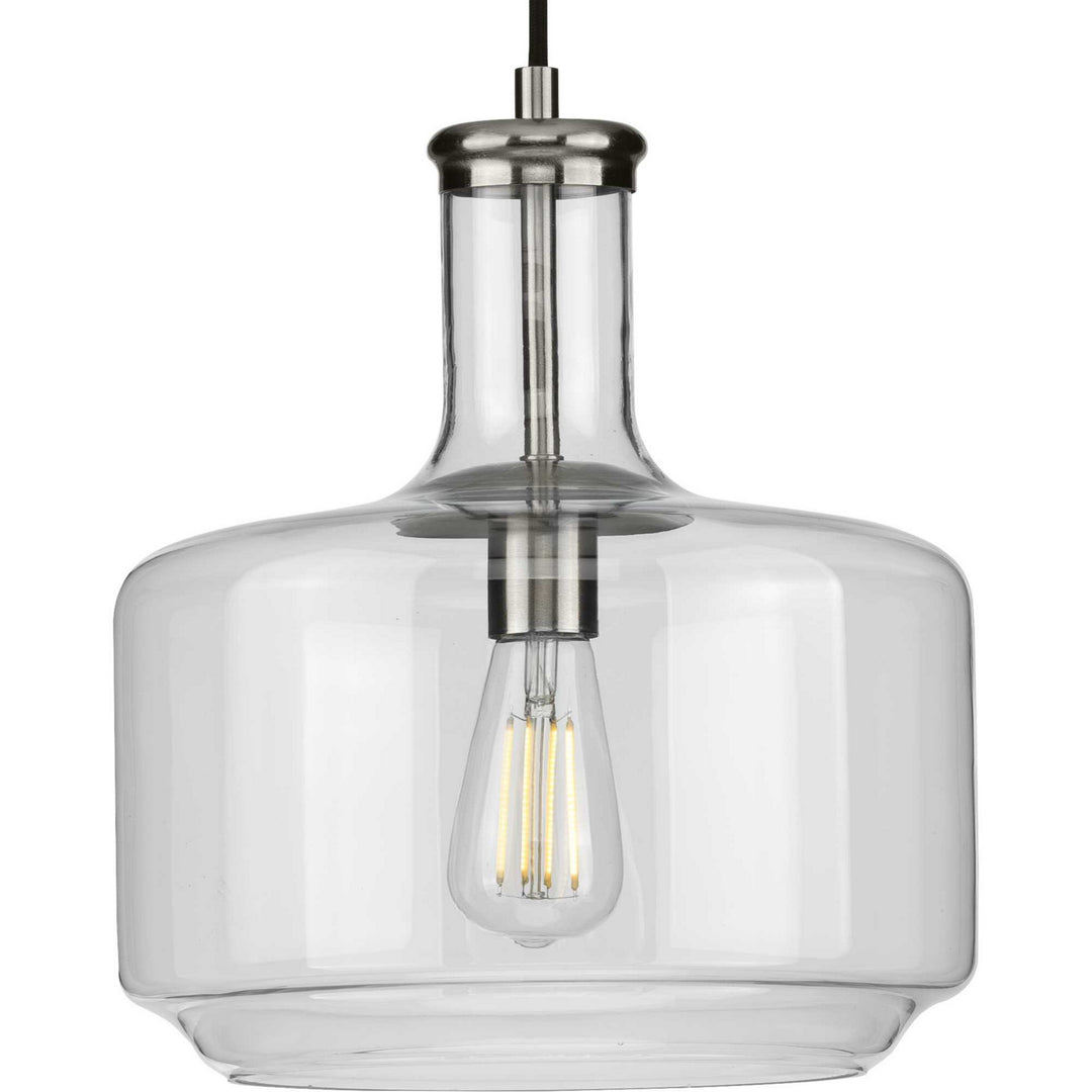 Progress Canada - P500231-009 - One Light Pendant - Latrobe - Brushed Nickel