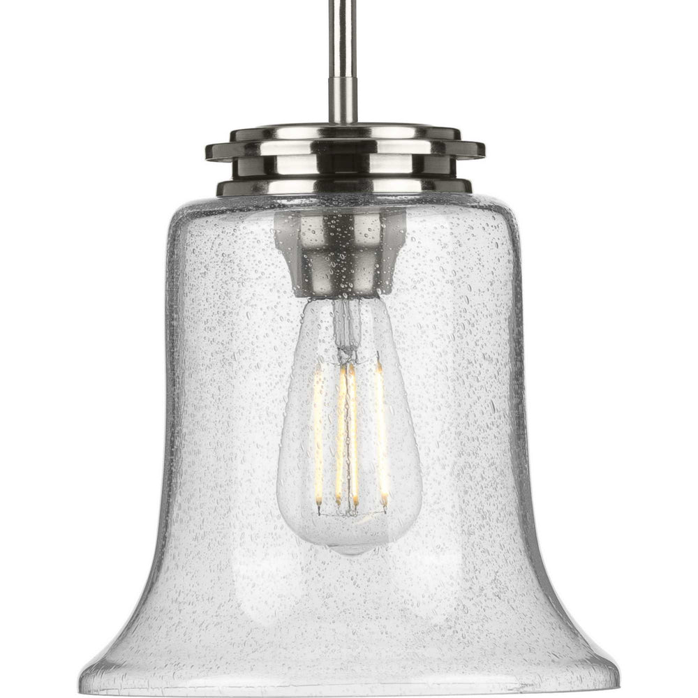 Progress Canada - P500238-009 - One Light Mini Pendant - Winslett - Brushed Nickel