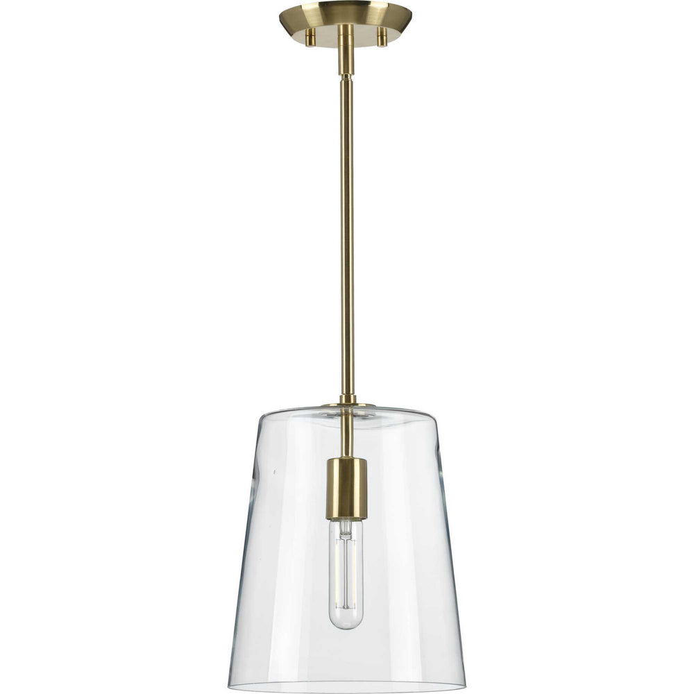 Progress Canada - P500241-012 - One Light Pendant - Clarion - Satin Brass