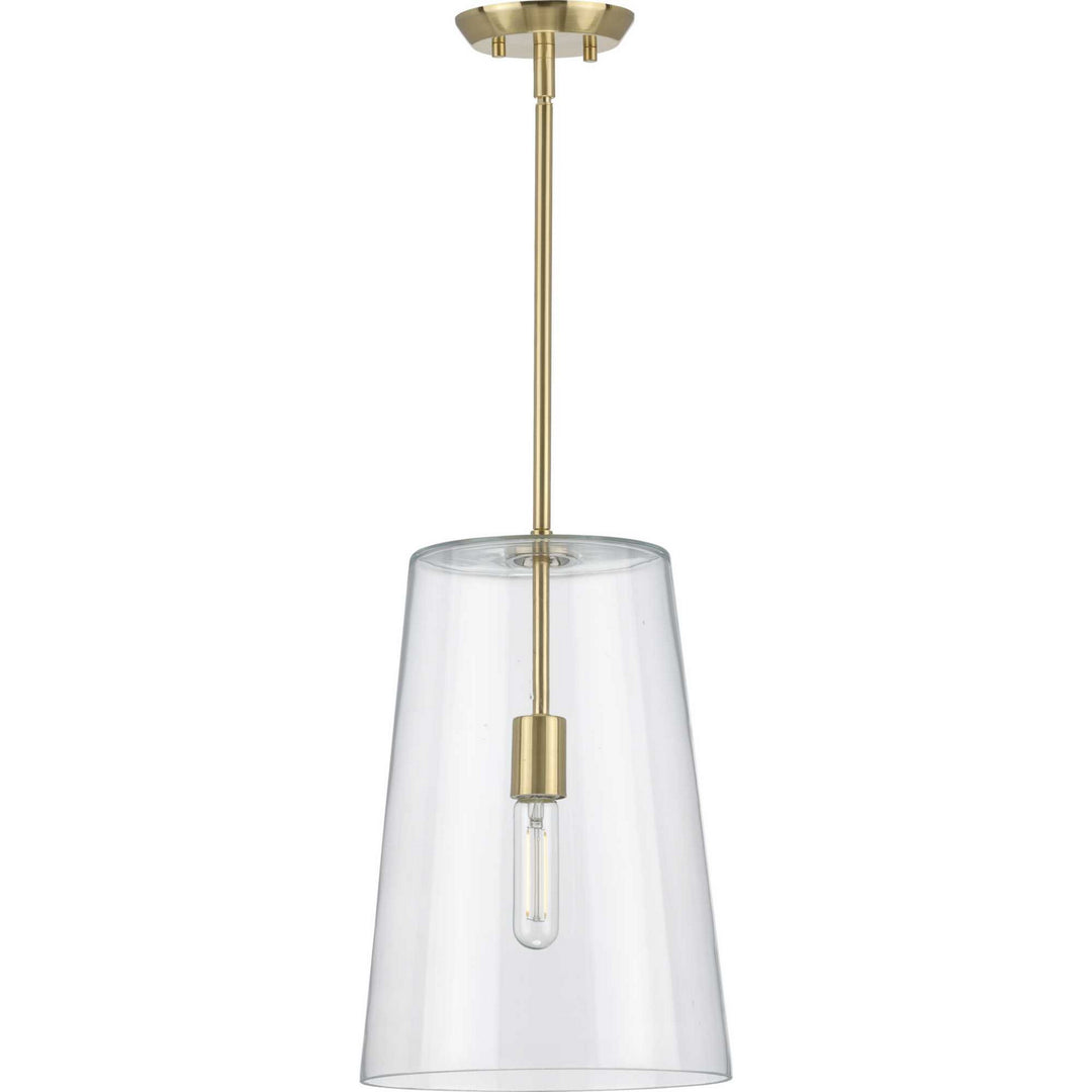 Progress Canada - P500242-012 - One Light Pendant - Clarion - Satin Brass