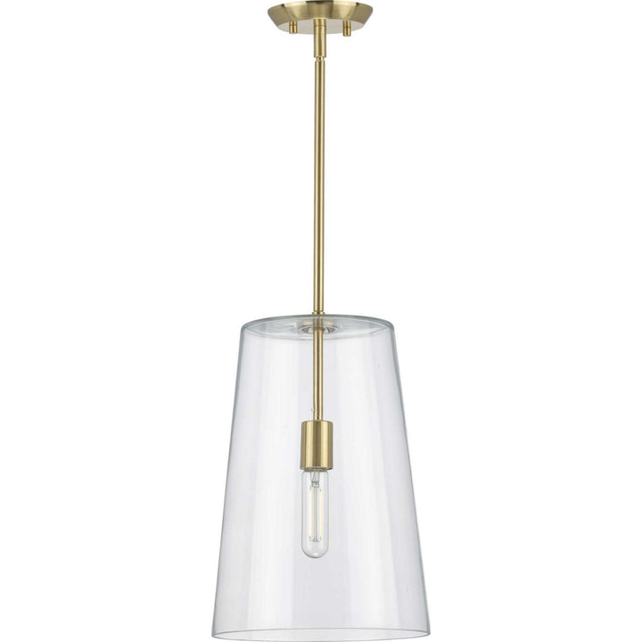 Progress Canada - P500242-012 - One Light Pendant - Clarion - Satin Brass