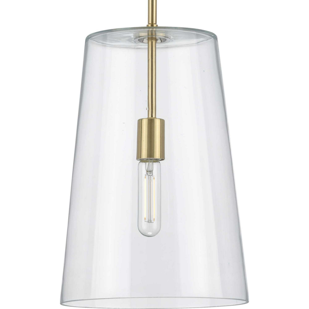 Progress Canada - P500242-012 - One Light Pendant - Clarion - Satin Brass
