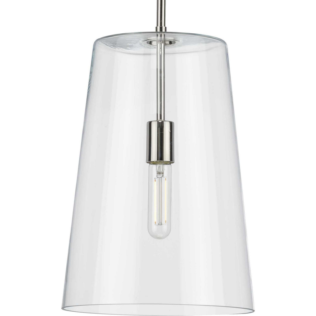 Progress Canada - P500242-104 - One Light Pendant - Clarion - Polished Nickel