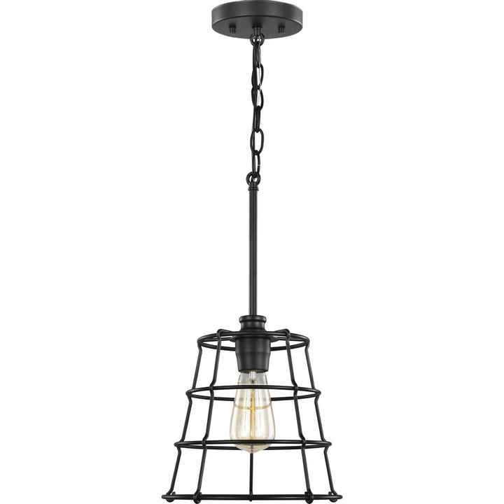 Progress Canada - P500281-031 - One Light Mini Pendant - Chambers - Black