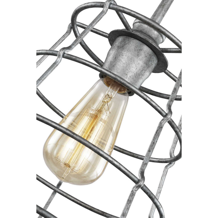 Progress Canada - P500281-141 - One Light Mini Pendant - Chambers - Galvanized