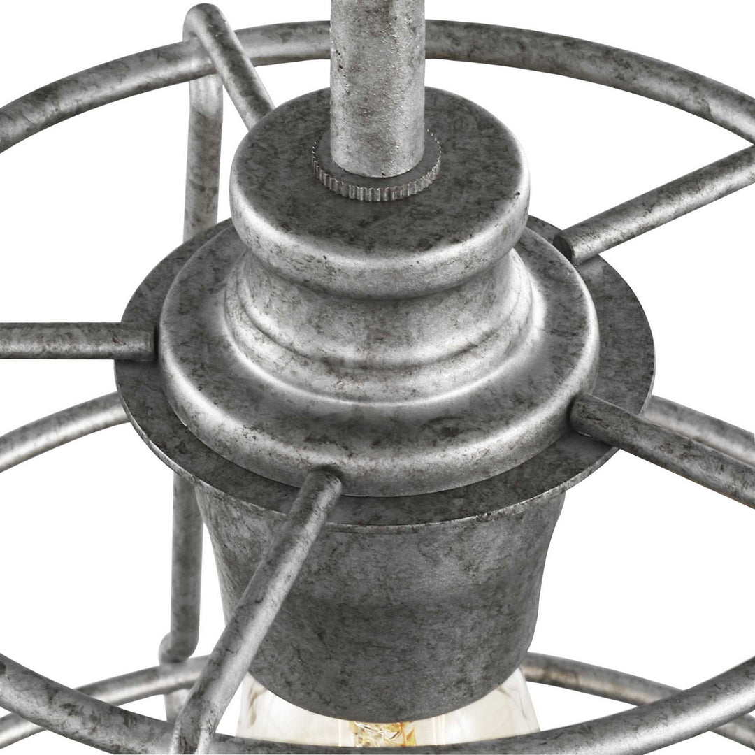 Progress Canada - P500281-141 - One Light Mini Pendant - Chambers - Galvanized