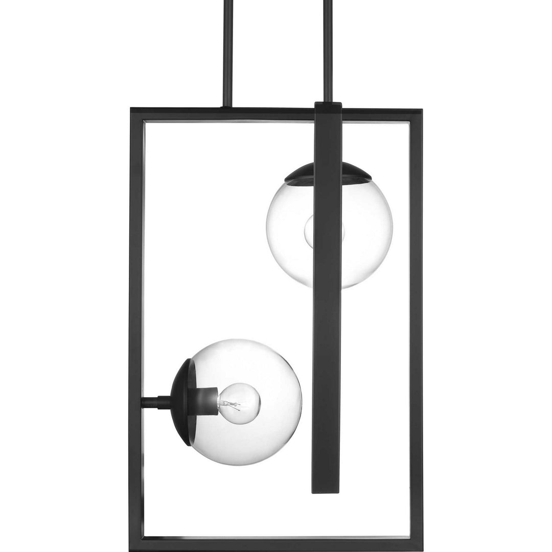 Progress Canada - P500284-031 - Two Light Pendant - Atwell - Black