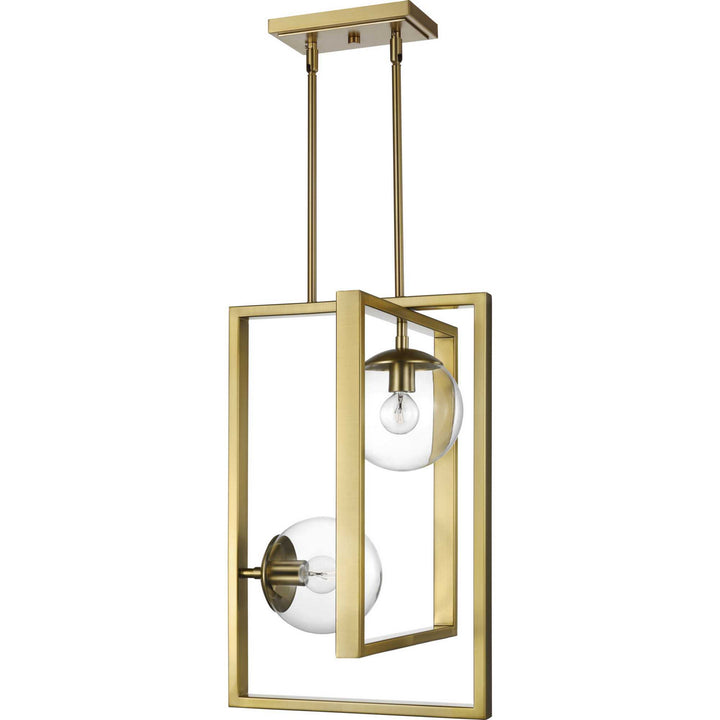 Progress Canada - P500284-109 - Two Light Pendant - Atwell - Brushed Bronze