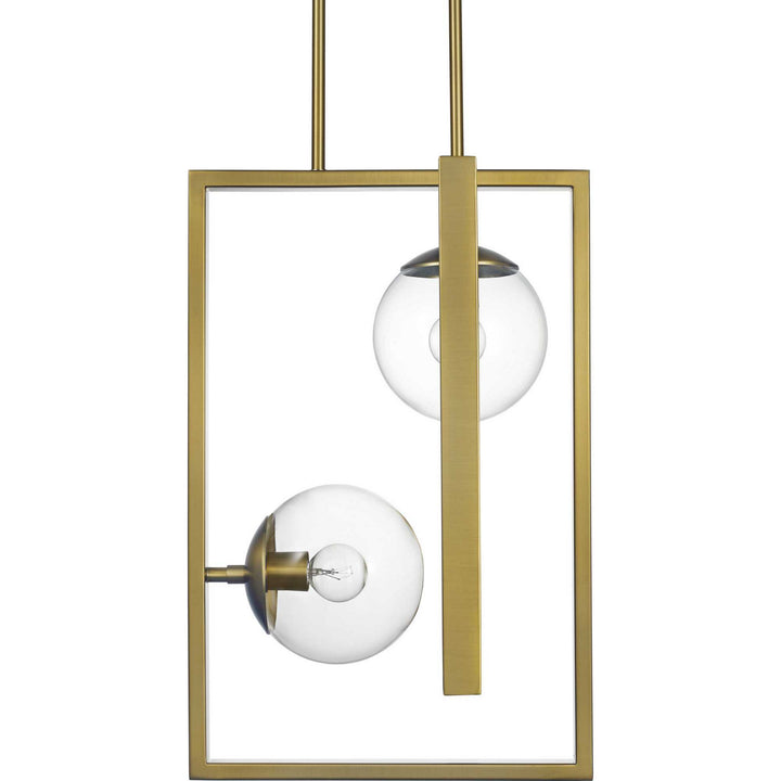 Progress Canada - P500284-109 - Two Light Pendant - Atwell - Brushed Bronze