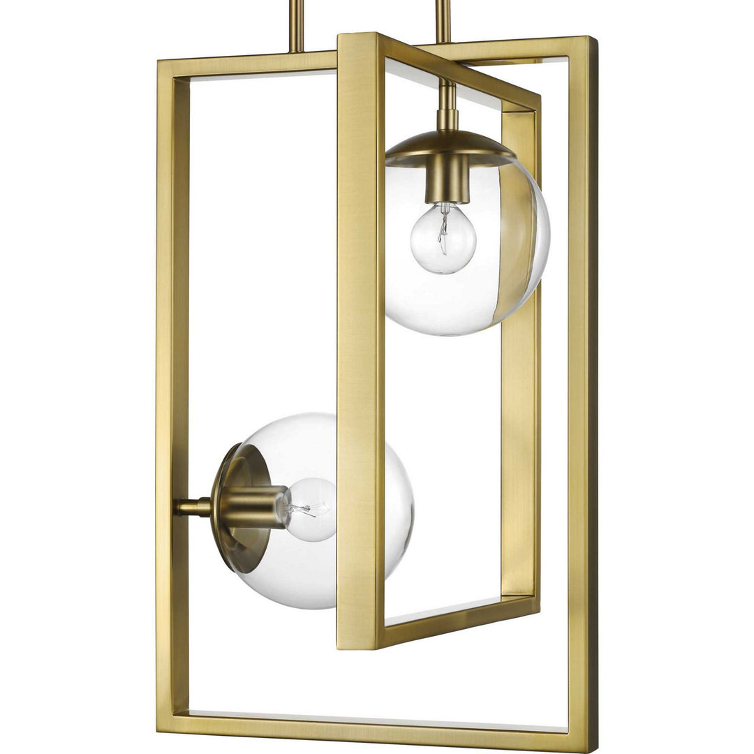 Progress Canada - P500284-109 - Two Light Pendant - Atwell - Brushed Bronze