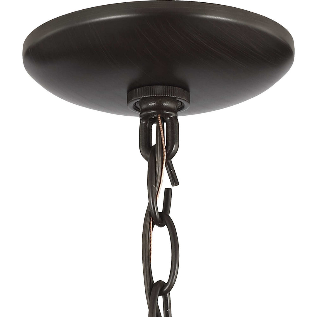 Progress Canada - P500287-020 - Five Light Pendant - Brandywine - Antique Bronze