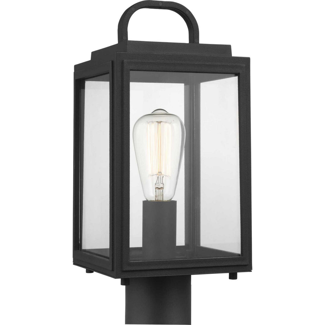 Progress Canada - P540064-031 - One Light Post Lantern - Grandbury - Black