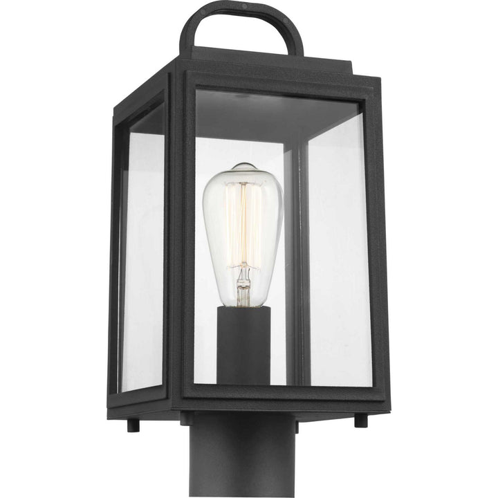 Progress Canada - P540064-031 - One Light Post Lantern - Grandbury - Black