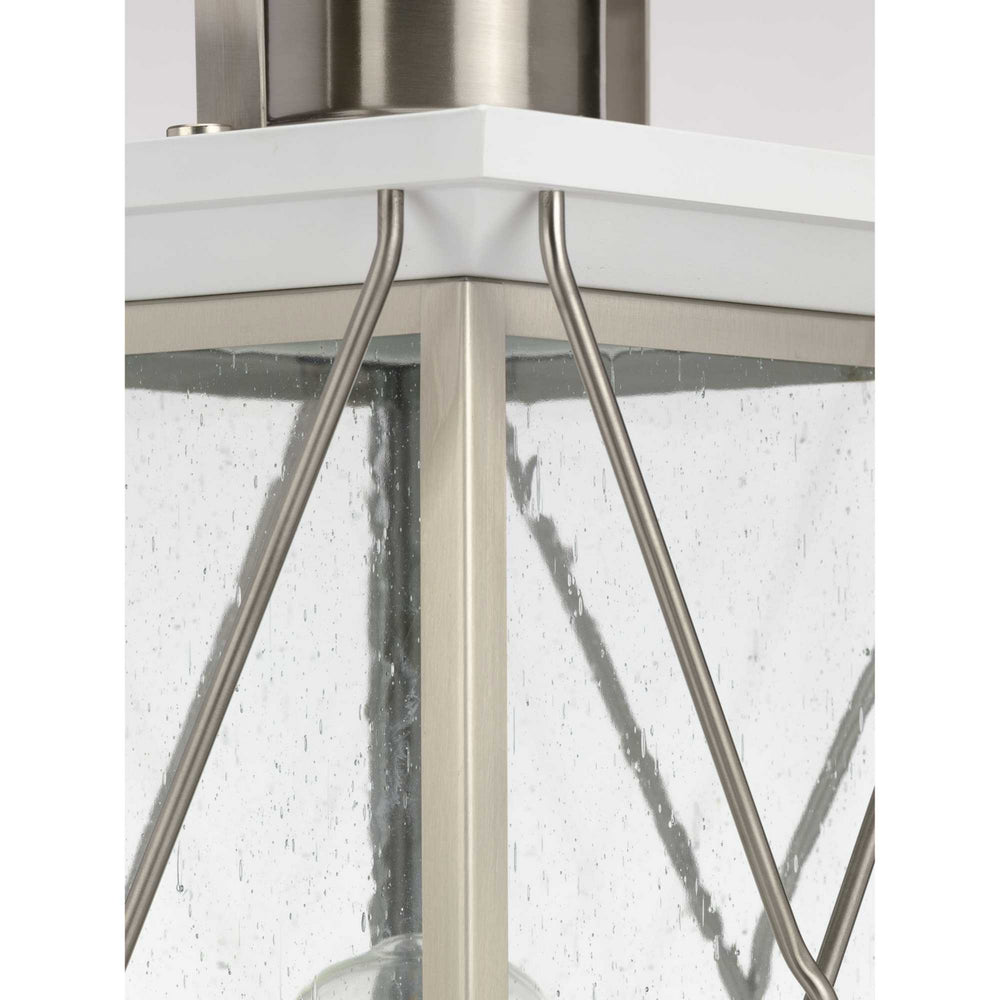 Progress Canada - P540068-135 - One Light Post Lantern - Barlowe - Stainless Steel