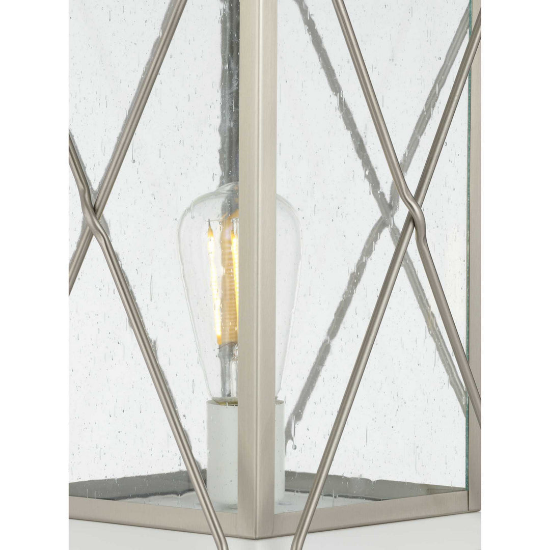 Progress Canada - P540068-135 - One Light Post Lantern - Barlowe - Stainless Steel