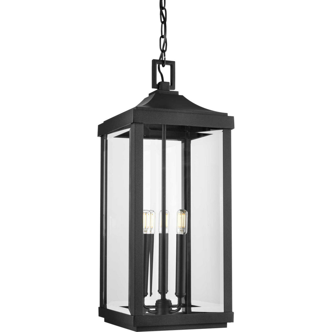 Progress Canada - P550004-031 - Three Light Hanging Lantern - Gibbes Street - Black