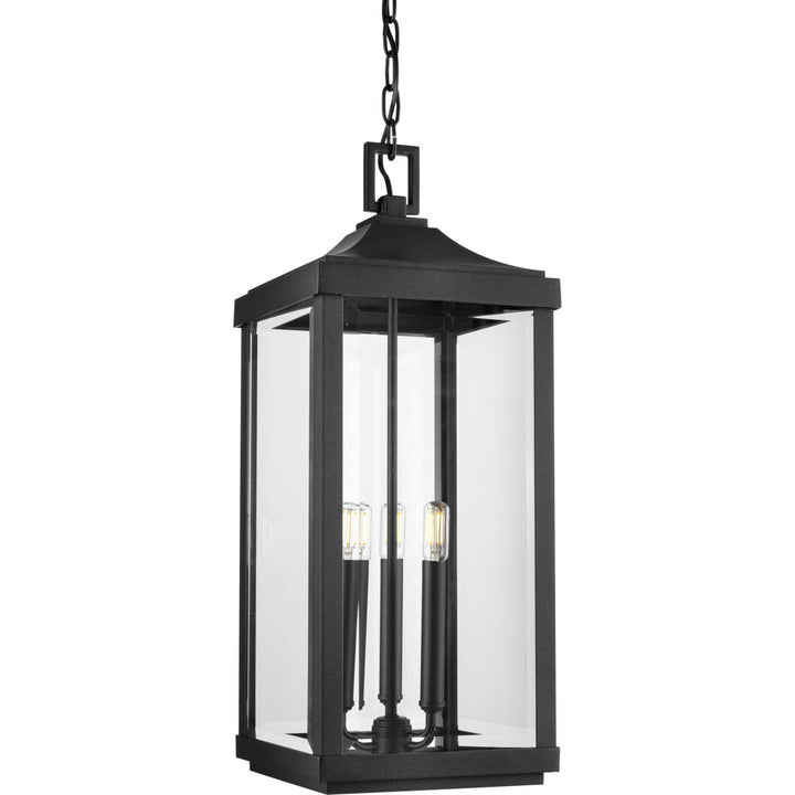 Progress Canada - P550004-031 - Three Light Hanging Lantern - Gibbes Street - Black