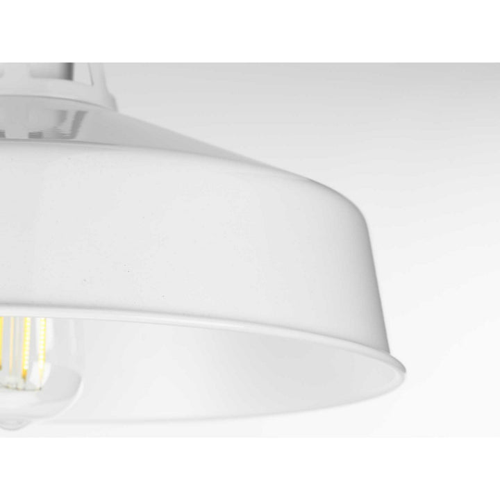 Progress Canada - P550070-030 - One Light Semi Flush Mount - Cedar Springs - White