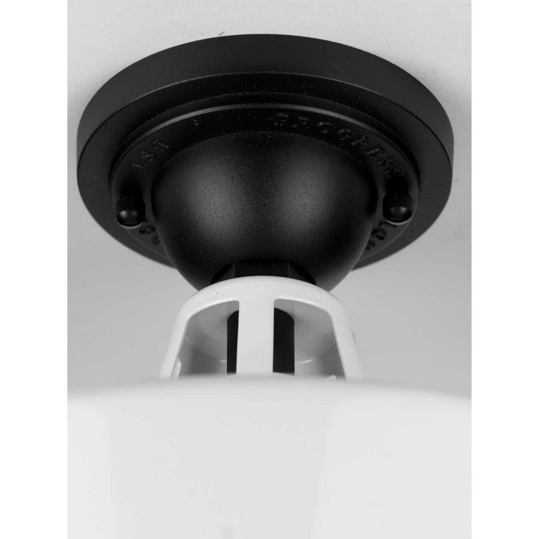 Progress Canada - P550070-030 - One Light Semi Flush Mount - Cedar Springs - White
