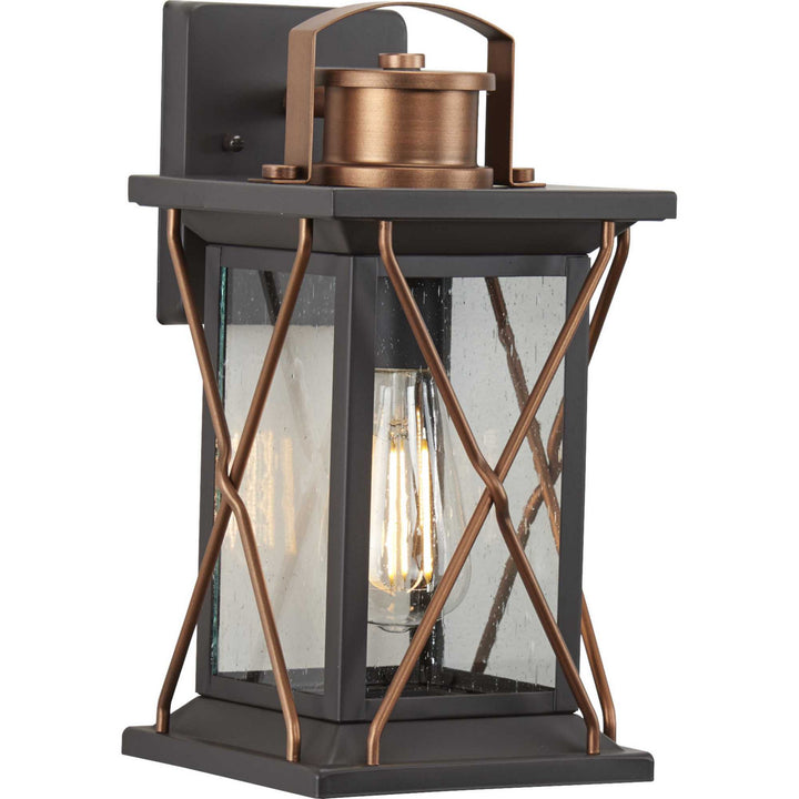 Progress Canada - P560156-020 - One Light Wall Lantern - Barlowe - Antique Bronze