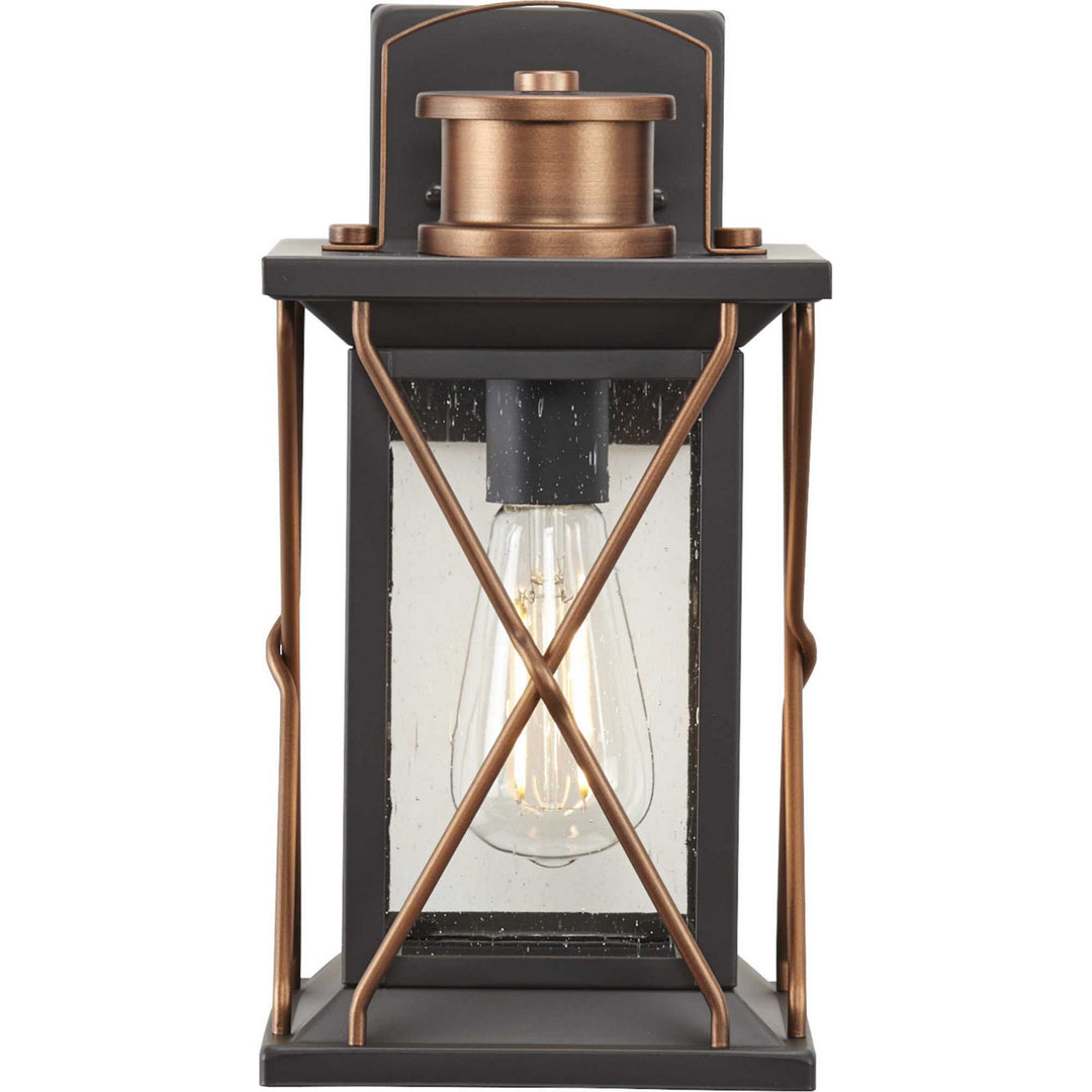 Progress Canada - P560156-020 - One Light Wall Lantern - Barlowe - Antique Bronze
