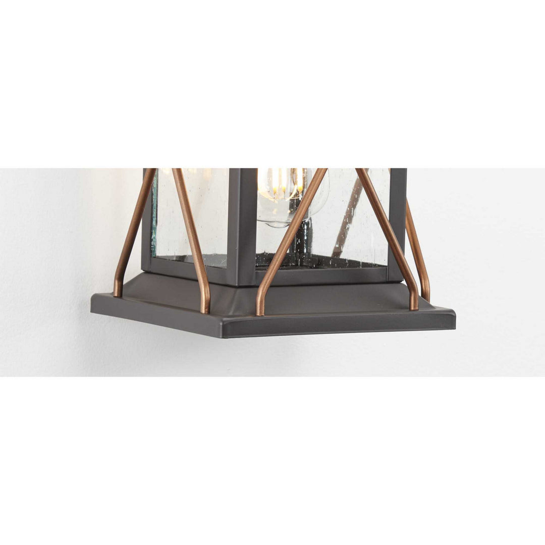 Progress Canada - P560156-020 - One Light Wall Lantern - Barlowe - Antique Bronze