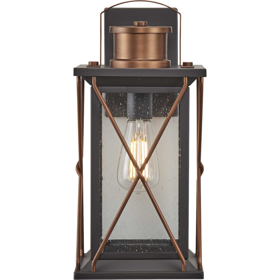 Progress Canada - P560157-020 - One Light Wall Lantern - Barlowe - Antique Bronze