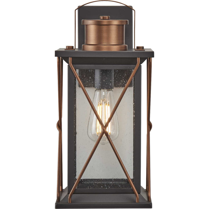 Progress Canada - P560157-020 - One Light Wall Lantern - Barlowe - Antique Bronze