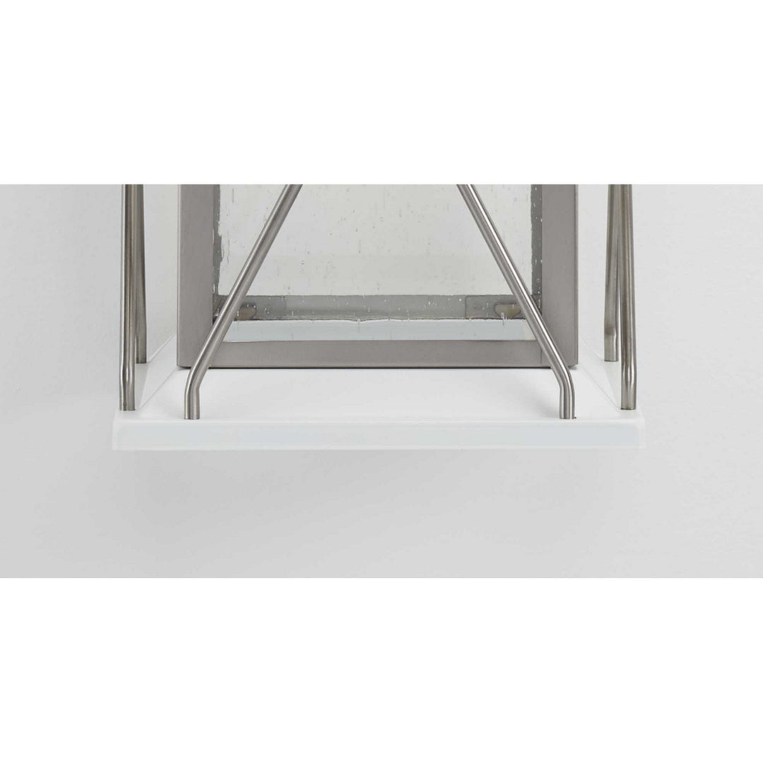 Progress Canada - P560157-135 - One Light Wall Lantern - Barlowe - Stainless Steel