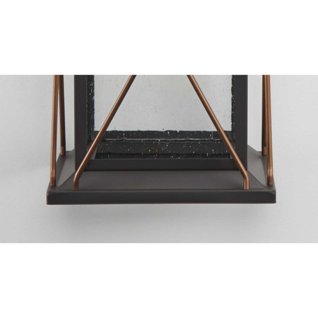 Progress Canada - P560158-020 - One Light Wall Lantern - Barlowe - Antique Bronze