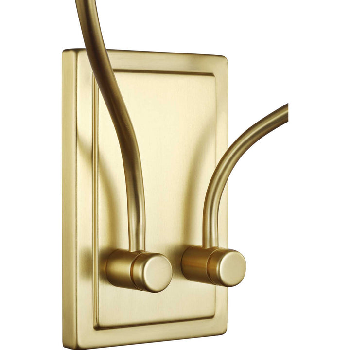 Progress Canada - P710019-012 - Two Light Wall Sconce - Bonita - Satin Brass