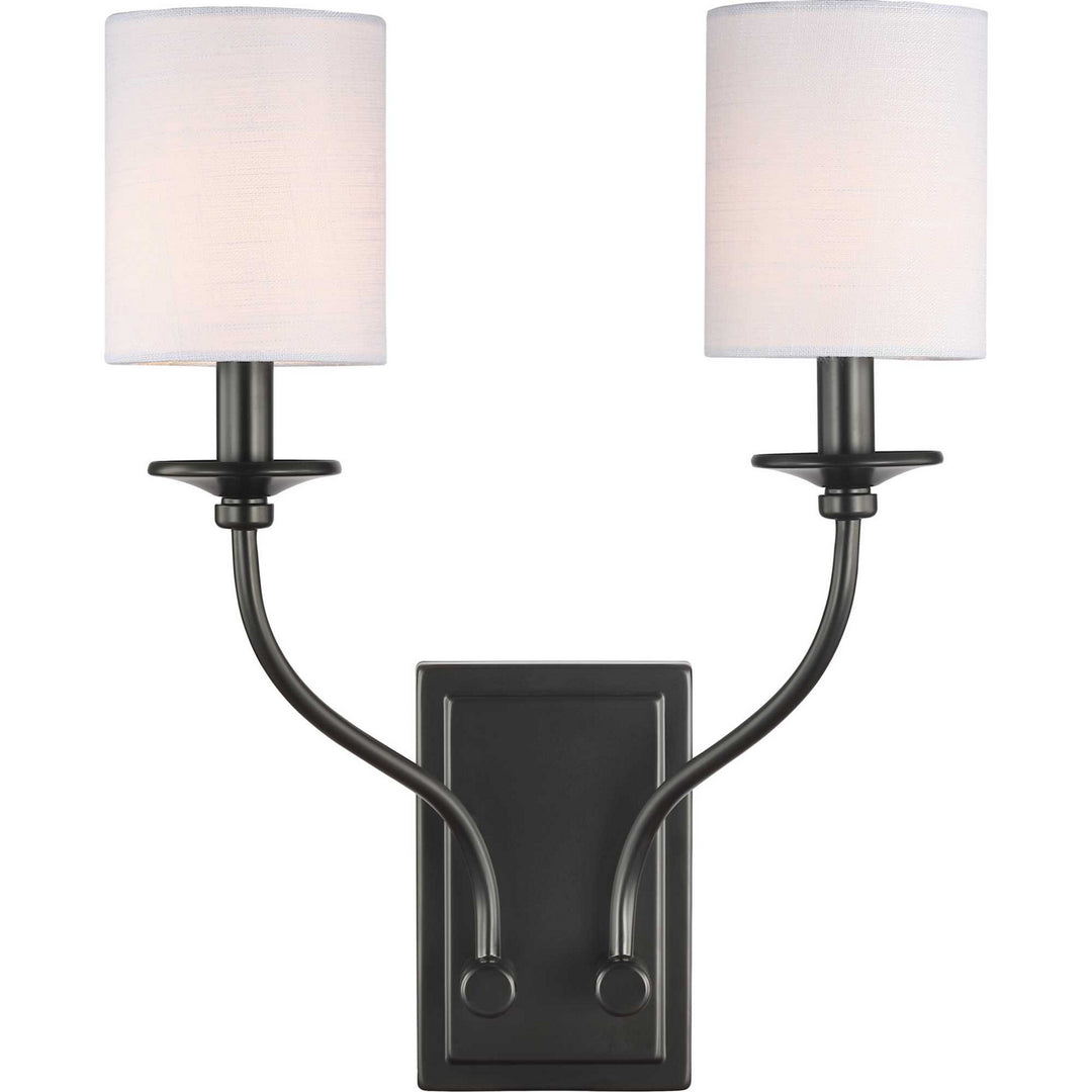 Progress Canada - P710019-031 - Two Light Wall Sconce - Bonita - Black