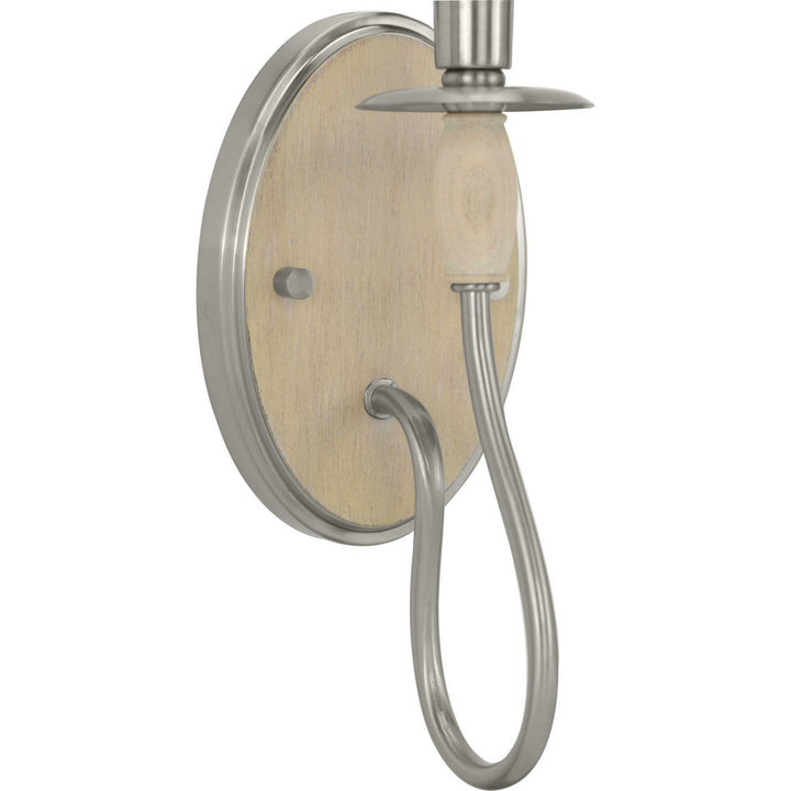 Progress Canada - P710074-009 - One Light Wall Bracket - Durrell - Brushed Nickel