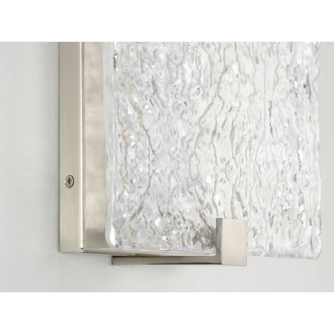 Progress Canada - P710080-009-30 - LED Wall Sconce - LED Stone Glass - Brushed Nickel