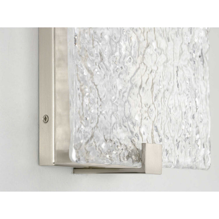 Progress Canada - P710080-009-30 - LED Wall Sconce - LED Stone Glass - Brushed Nickel