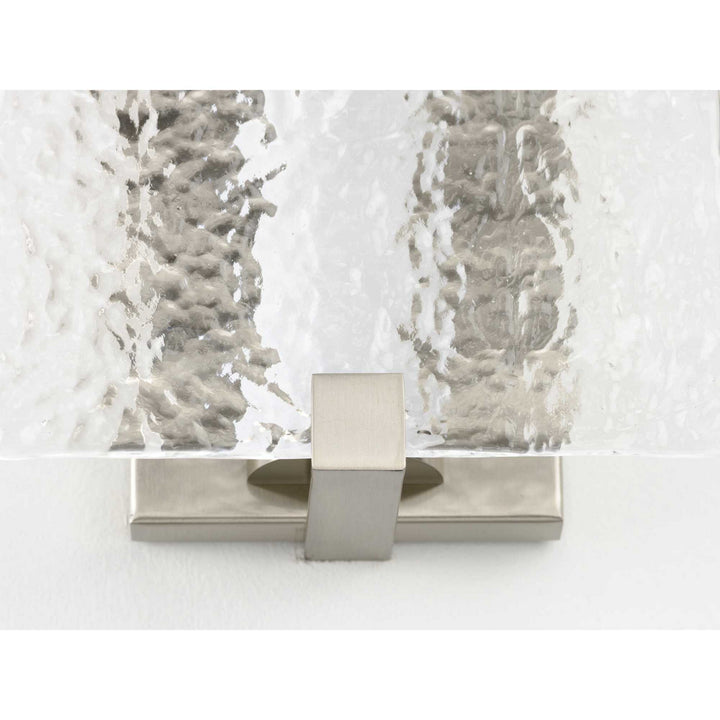 Progress Canada - P710080-009-30 - LED Wall Sconce - LED Stone Glass - Brushed Nickel