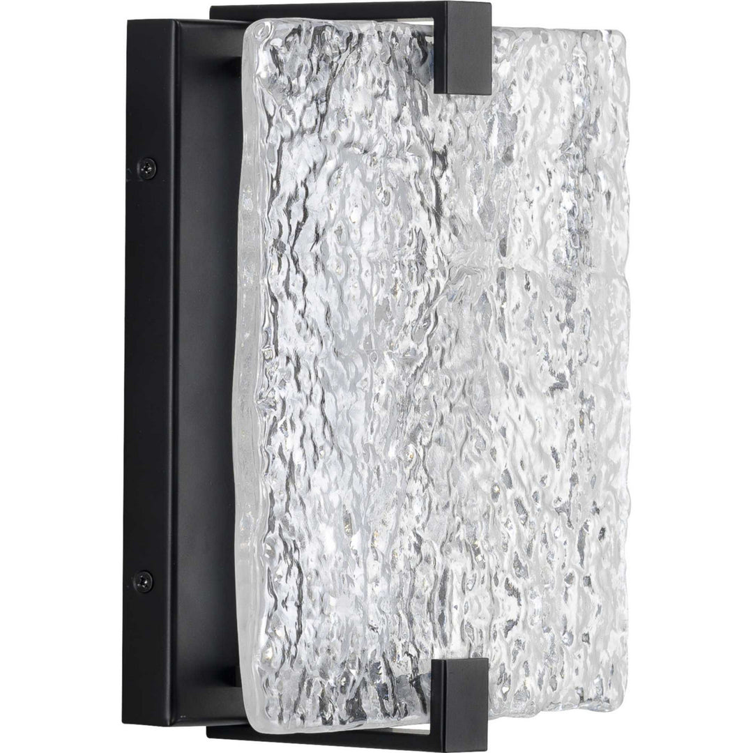 Progress Canada - P710080-031-30 - LED Wall Sconce - LED Stone Glass - Black